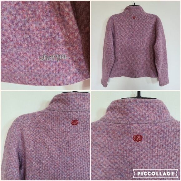 Sherpa Adventure Gear Full Zip Wool Jacket Made In Nepal Ethical Sustainable - Picture 10 of 14